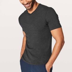 Lululemon 5 Year Basic V | LG | Hthr Black
